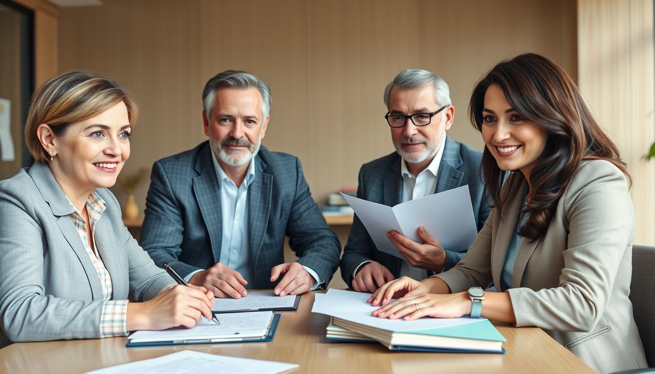 Coordination of property closing documents and timelines